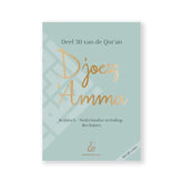 Djoez Amma Groen boek met licht teal kleur en goudschrift voor stijlvolle lezen